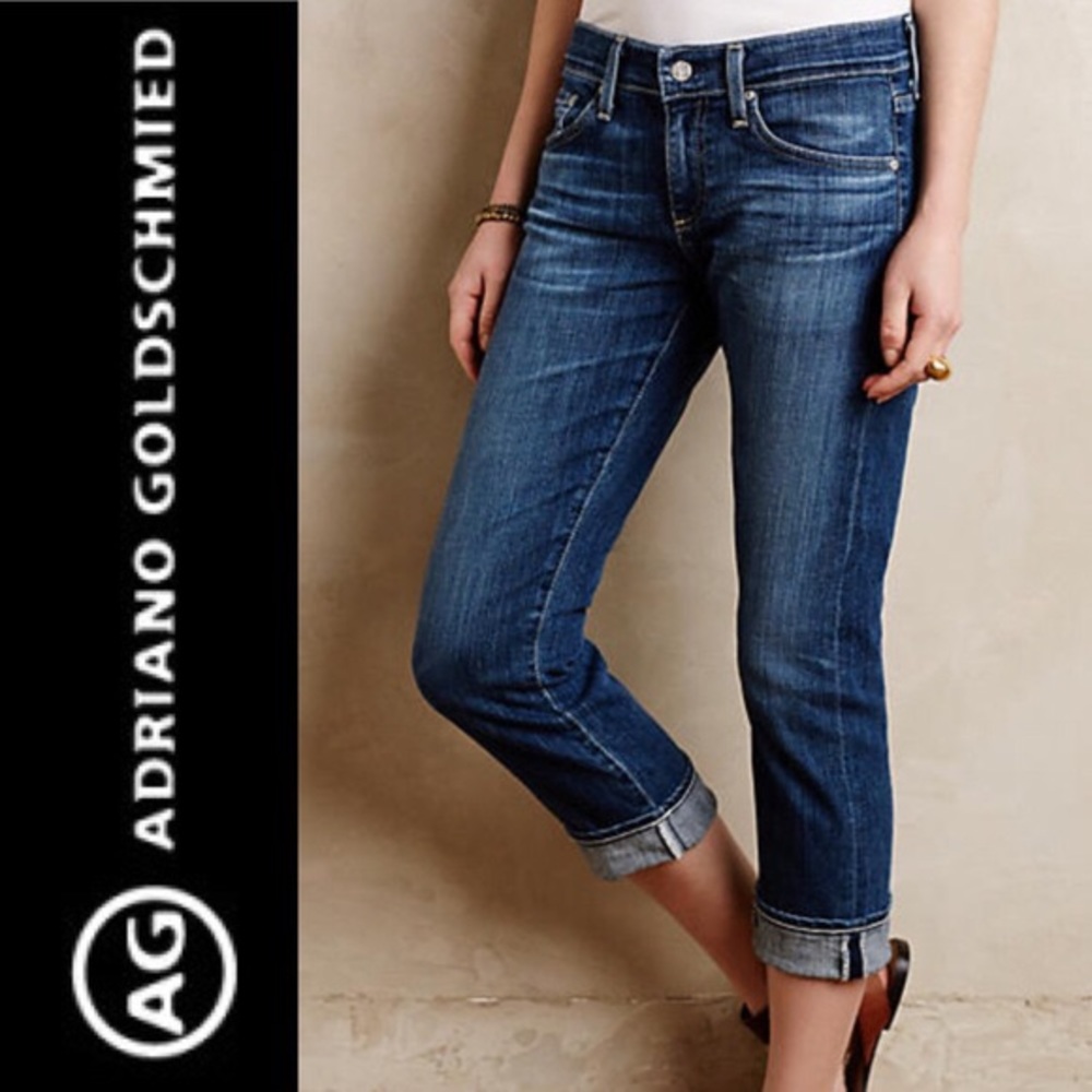 AG Tomboy Crop Jeans