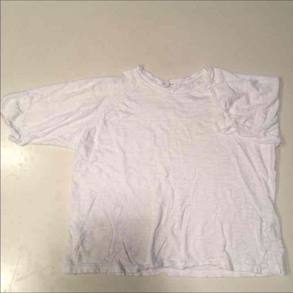 See Through White T-Shirt