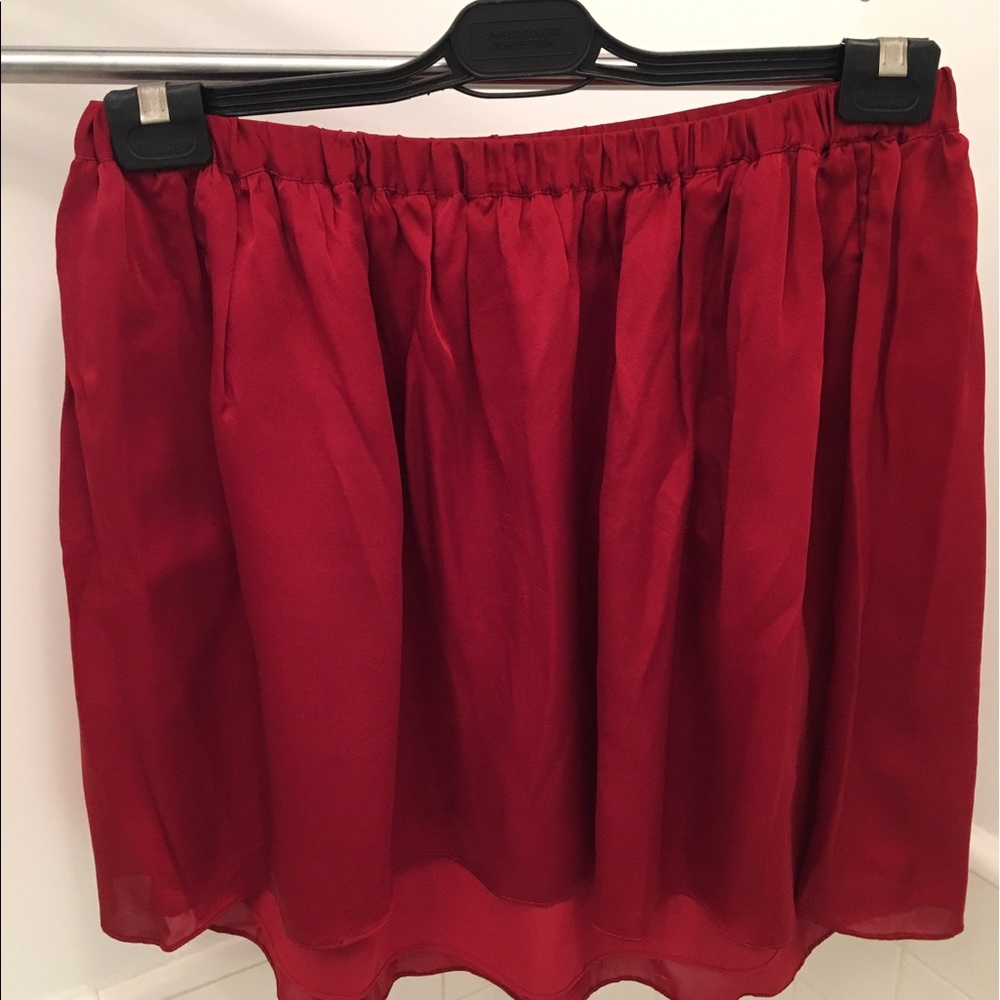 Club Monaco Silk Skirt with Lining