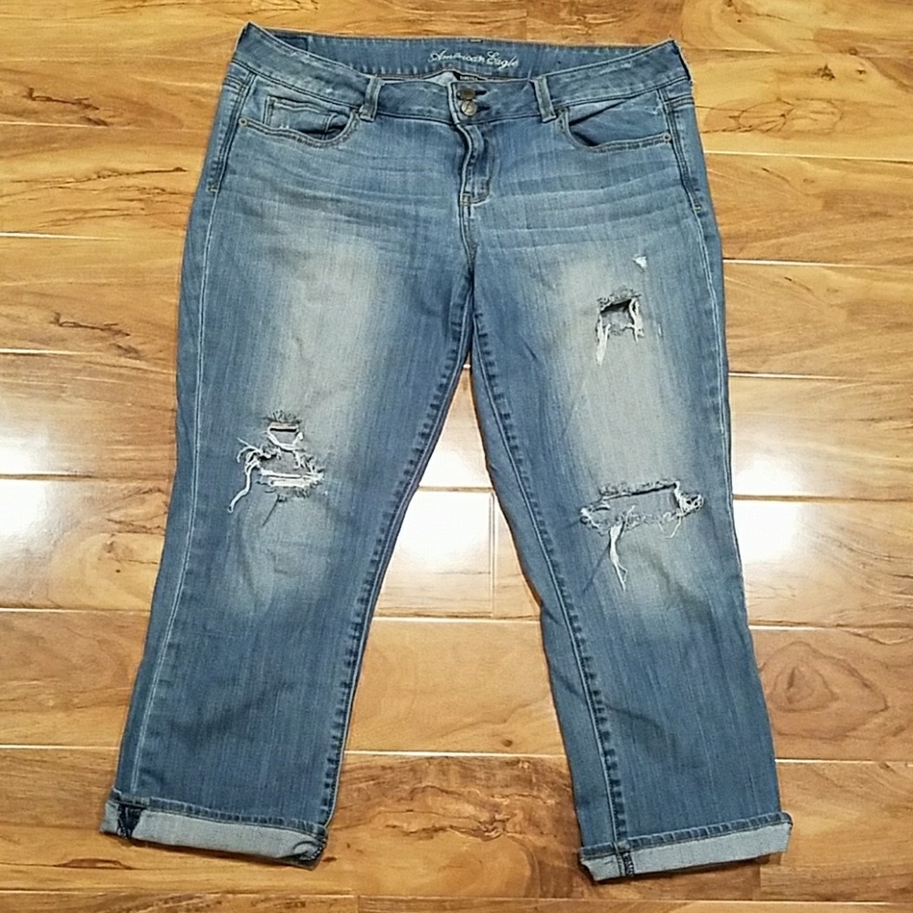 American Eagle Capri  Street Stretch Jeans