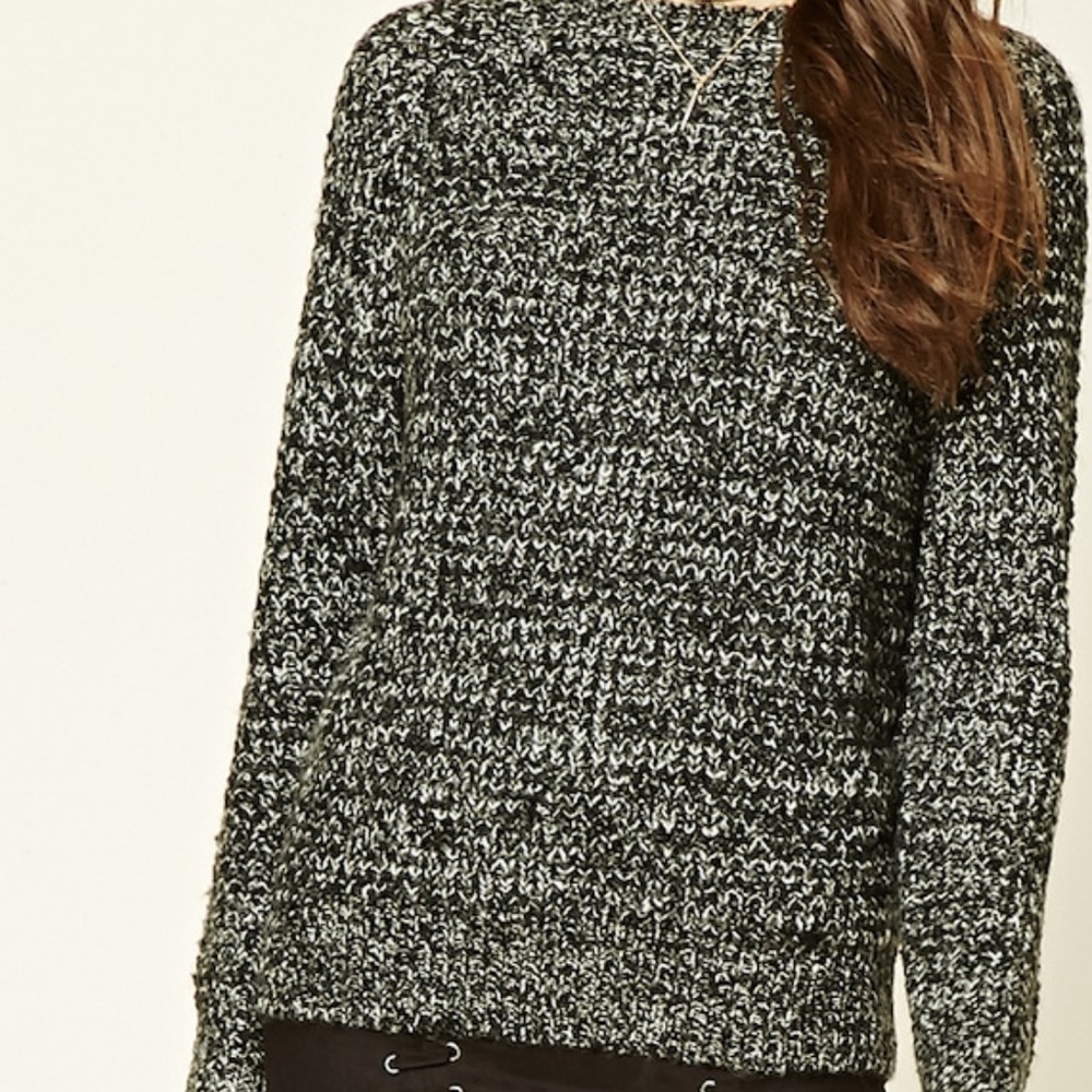 Waffle Knit Sweater, Forever 21