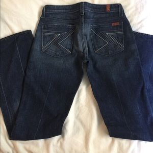 Dark denim 7 For all man kind  jeans