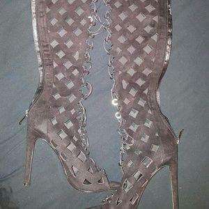 Knee high boots