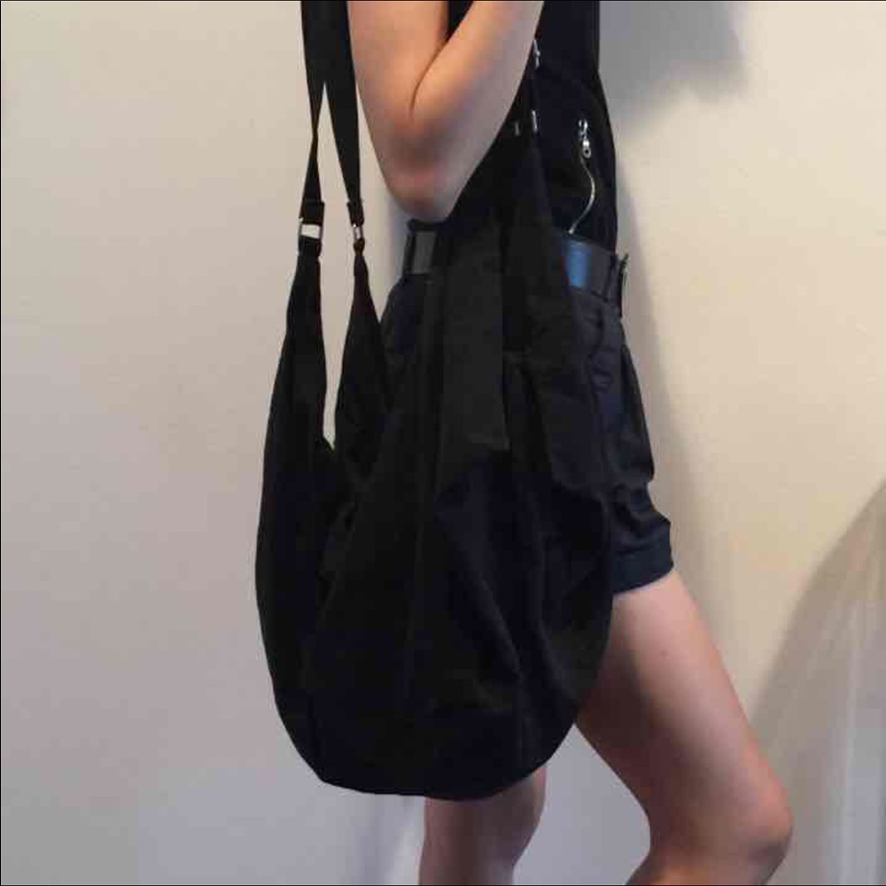 Black Duffle/Shoulder Bag