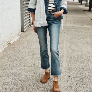 || Madewell || The Bryce Chelsea Suede Ankle Boots