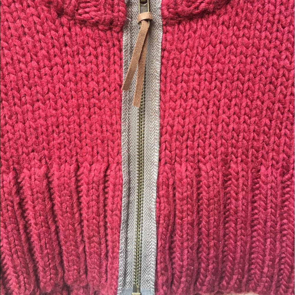 Free People  chunky cropped sweater - Picture 4 of 6