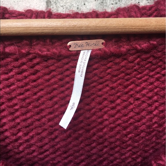 Free People  chunky cropped sweater - Picture 3 of 6