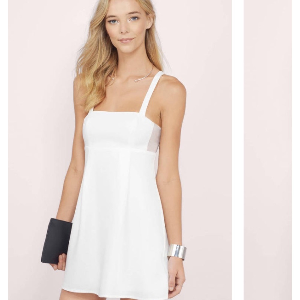 Tobi key to my heart mesh dress
