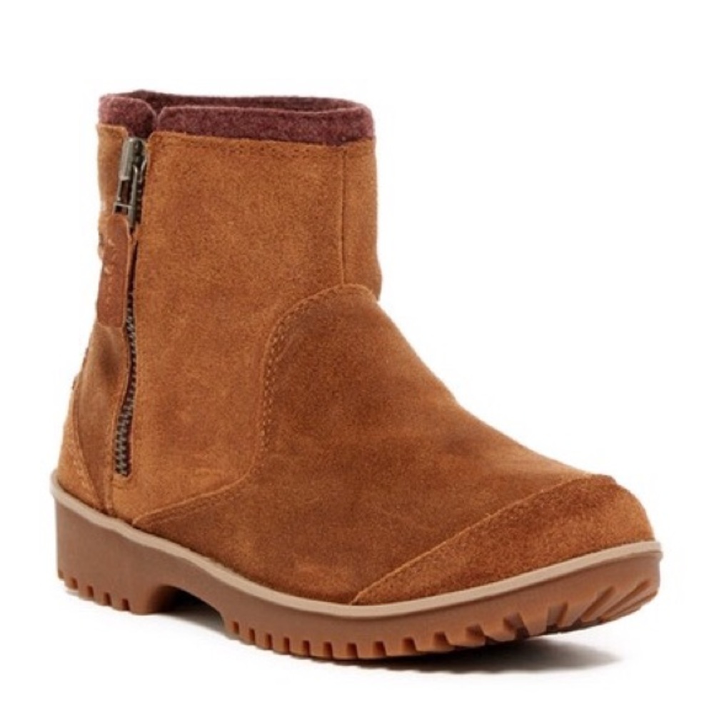 BNWT SOREL Meadow Zip Pull-On Waterproof Boots Elk - Picture 4 of 8