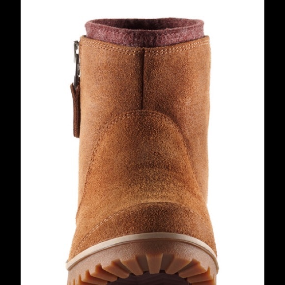 BNWT SOREL Meadow Zip Pull-On Waterproof Boots Elk - Picture 8 of 8