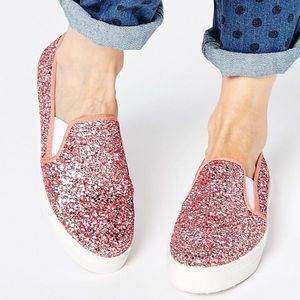 Glitter Slip-On Sneaker