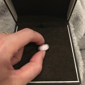 Authentic Pandora Pink Murano charm