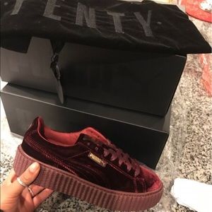 Rihanna Fenty Velvet Creepers
