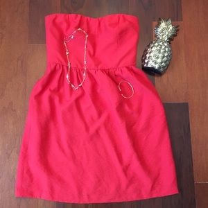 LOFT strapless sundress