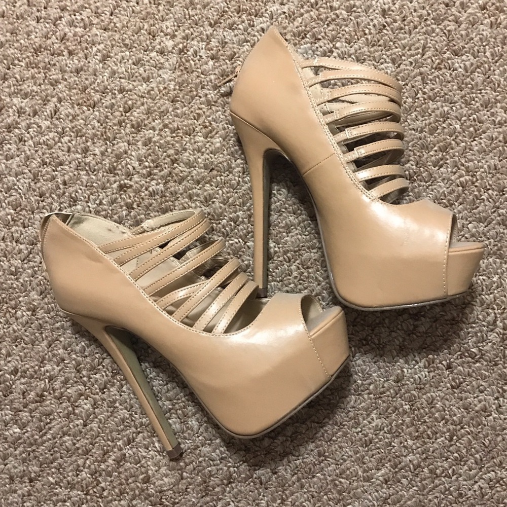 Nude heels