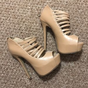 Nude heels