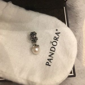 Authentic Pandora Garden Odyssey pearl charm