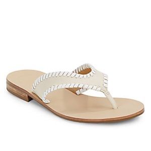 Jack Rogers Sandals - BRAND NEW - Bone/ White