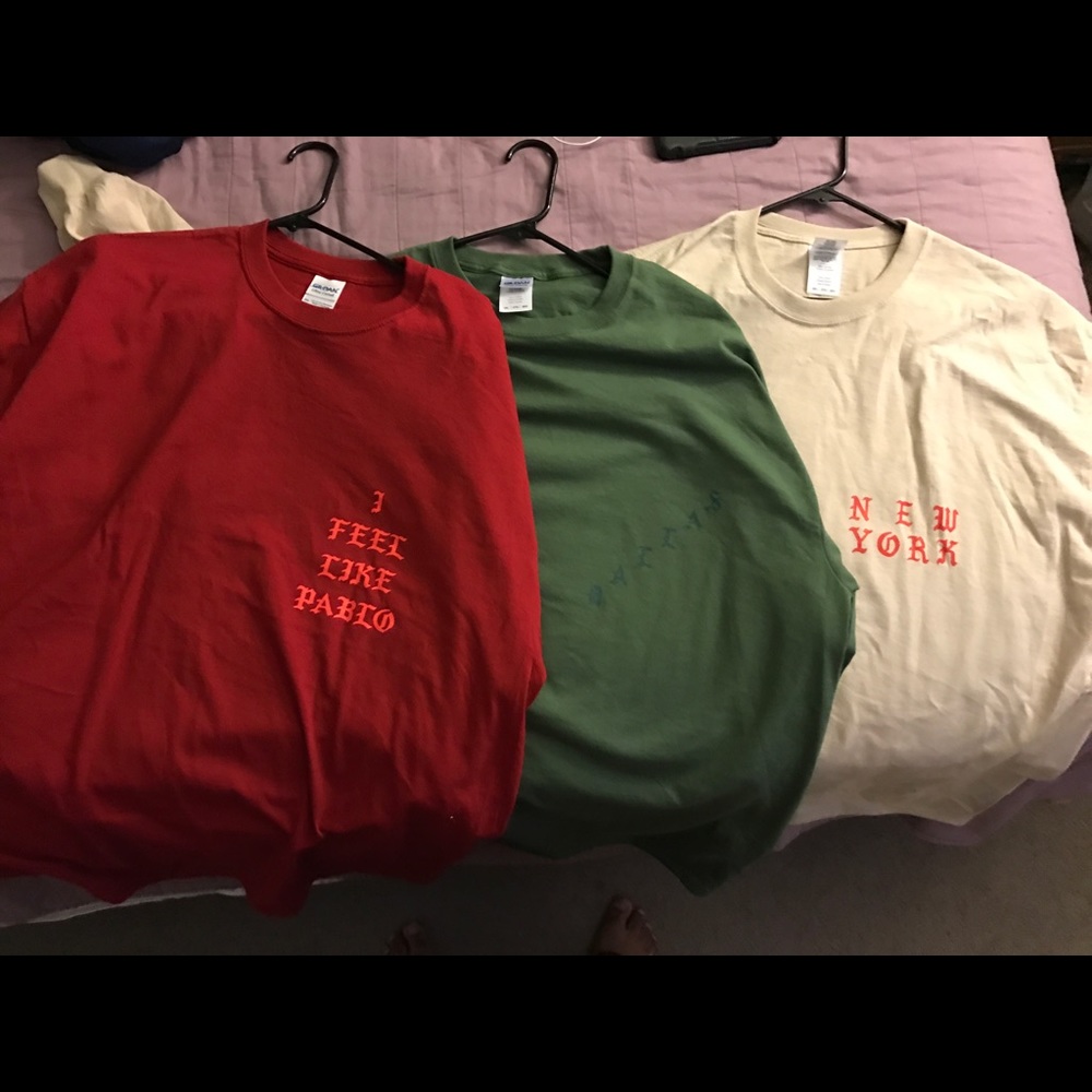 3 TLOP Tour Shirts