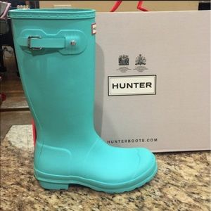 Original Hunter Rain Boots in Tourmaline Green