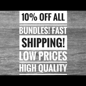 10% off all bundles!