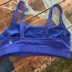 Cobalt Blue Lululemon Sports Bra