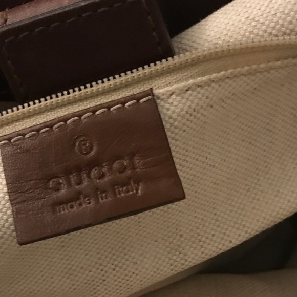 Authentic Tan/Brown Gucci Bag - Picture 5 of 7