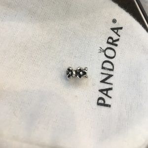 Authentic Pandora flower spacer