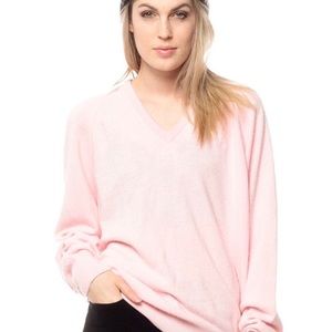 Vintage Pink Dior V-Neck Sweater