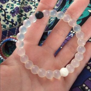 clear lokai bracelet