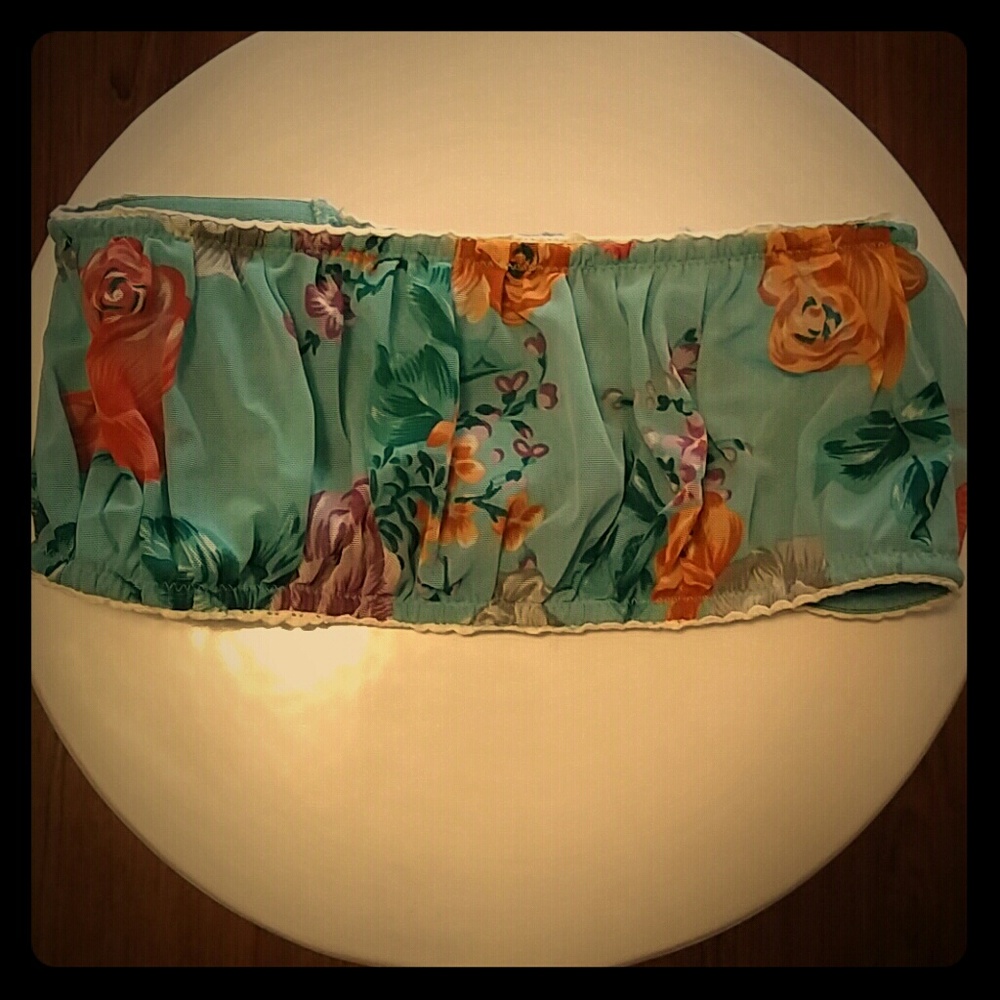 Strapless Bra -Floral