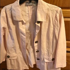 Chico crinkled peach jacket