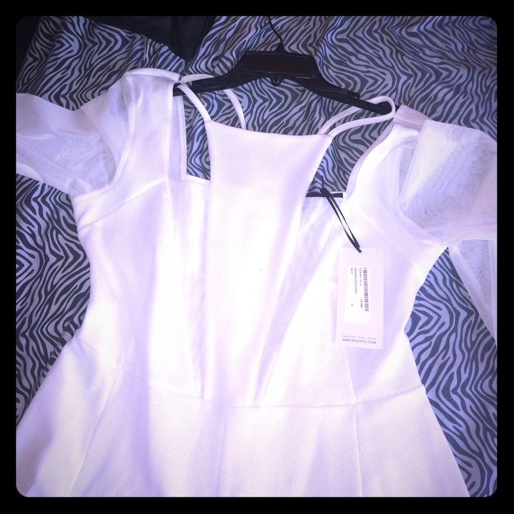 Boohoo Nadia Mesh Jumpsuit