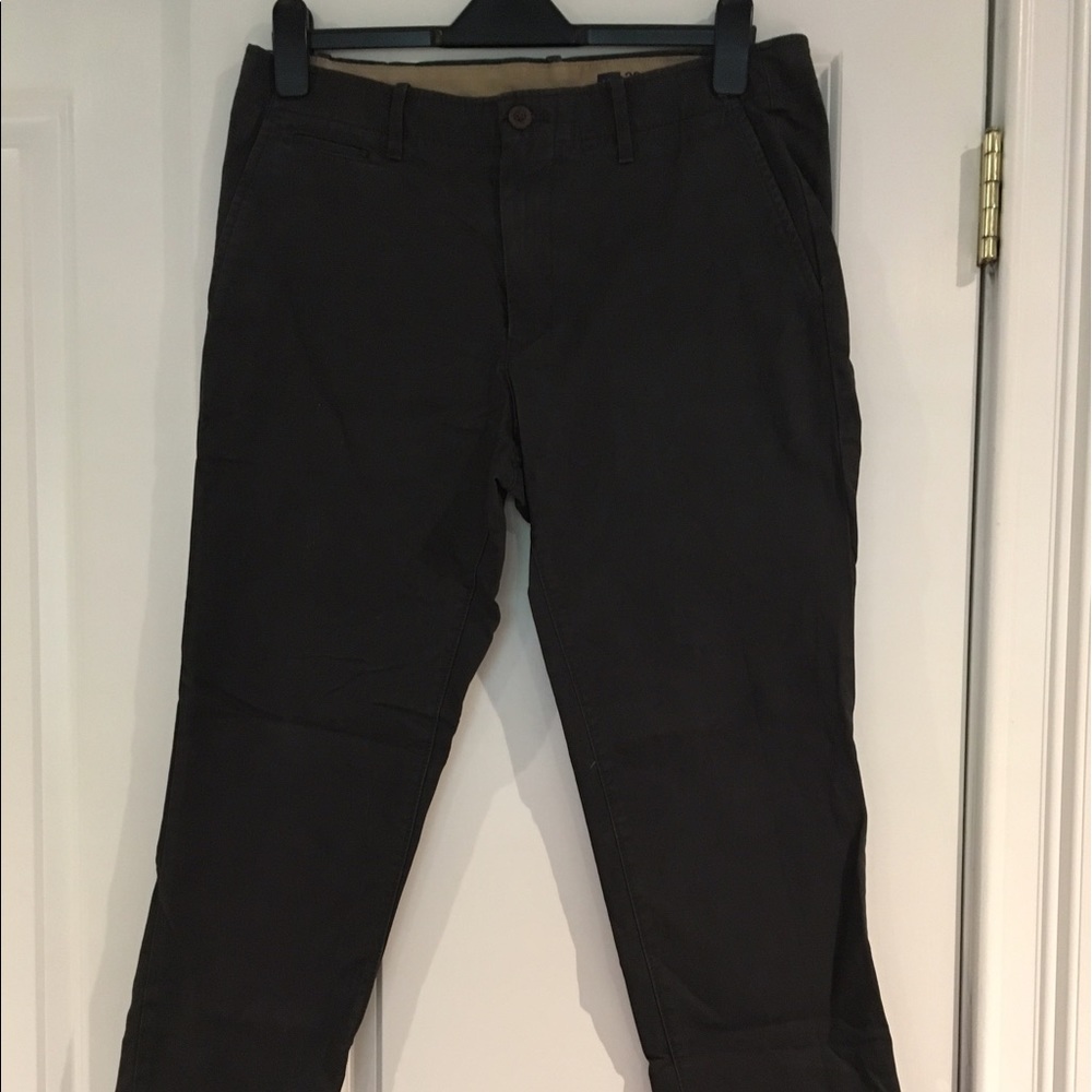 Men's Gap flat front skinny khakis 33x30 - Picture 5 of 6