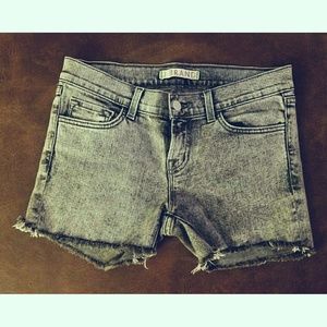 J Brand Acid Wash Denim Shorts