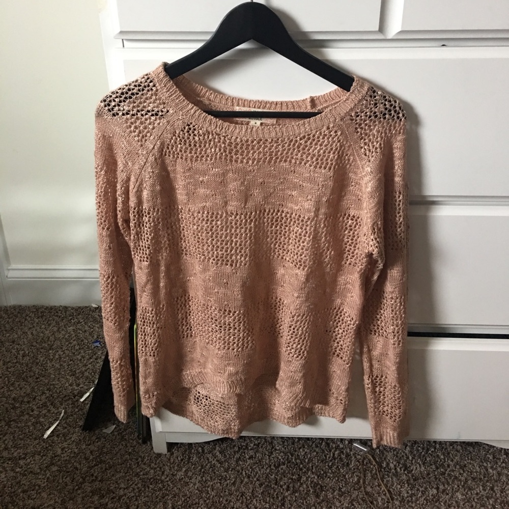 Blush sweater!