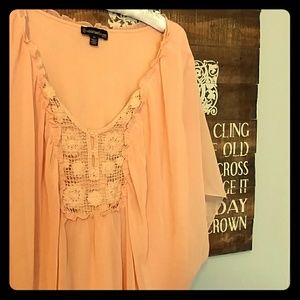 Peach blouse!