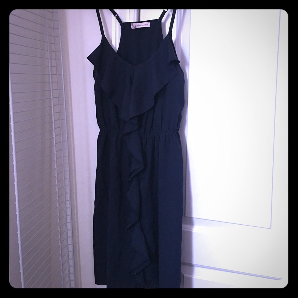 Navy blue dress!
