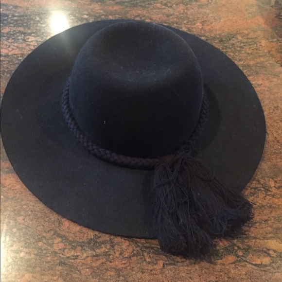 Floppy Braided Twin Tassel Hat - Picture 2 of 4