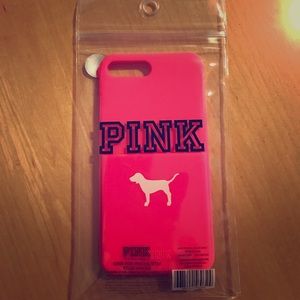 PINK silicon card slot case