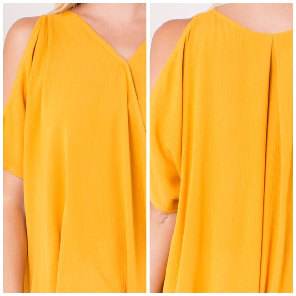 😍Gorgeous 😍Mustard Top😍 - Picture 3 of 3