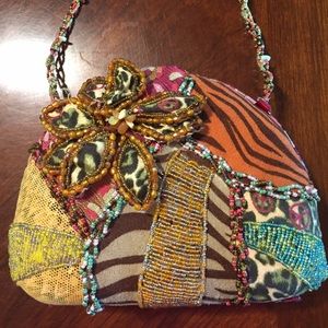Beaded purse