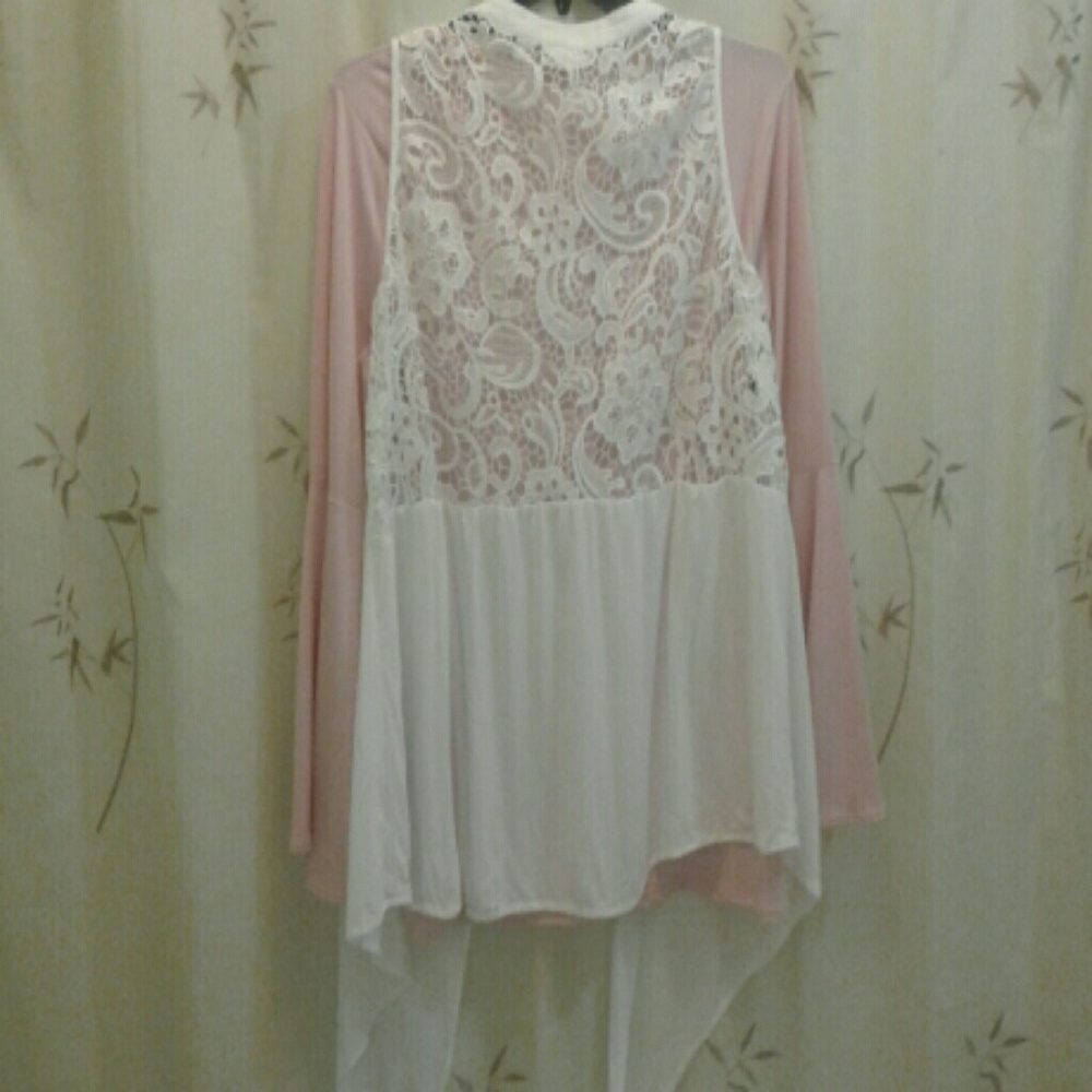 Cato Lacy white vest