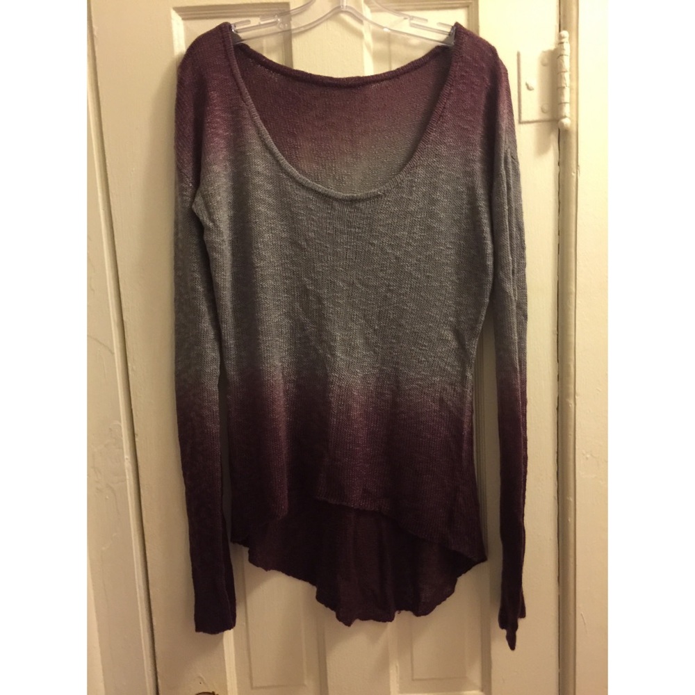 Unlabeled designer sample sweater