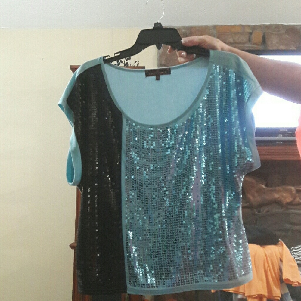 Sequined top