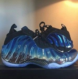 Nike Foamposite pro blue mirror