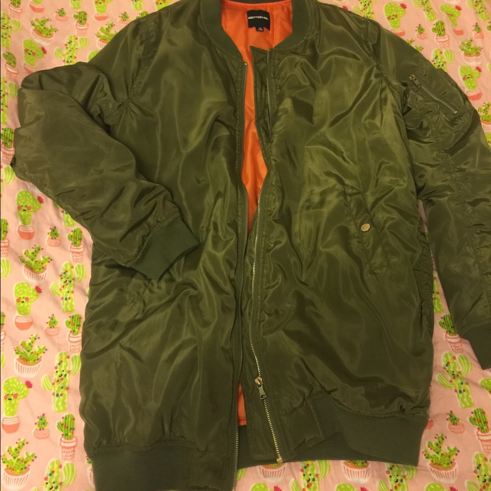 Long Bomber jacket