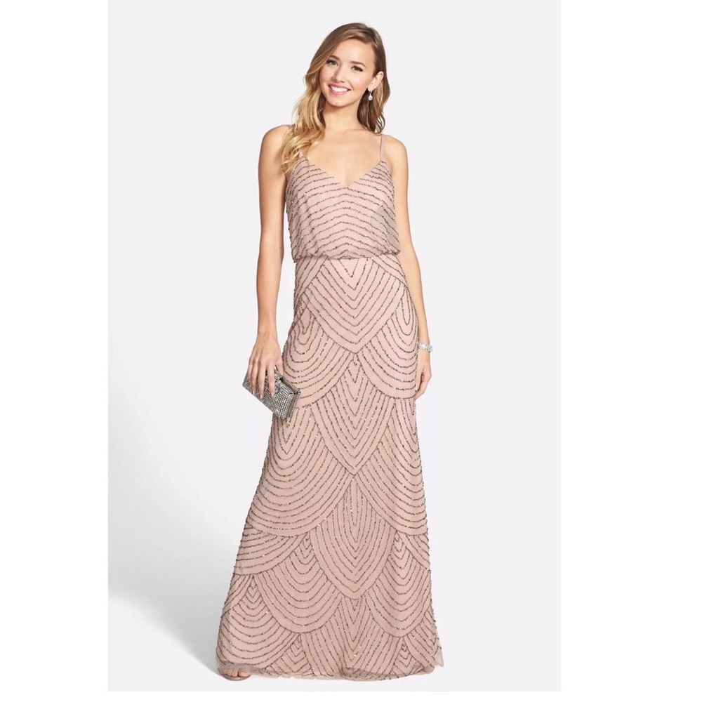 Adriana Papell Beaded Dress