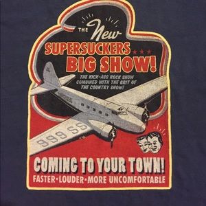 Vintage Supersuckers T-shirt Size XS-S