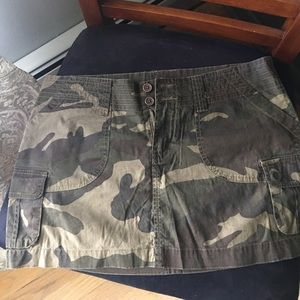 Camo skirt